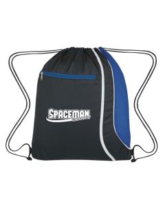 Monogrammed Mesh Accent Drawstring Sports Pack 