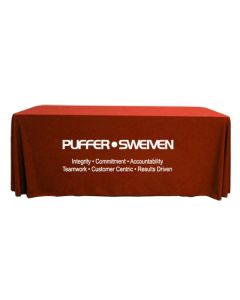 Custom Printed 8' Throw Style Table Covers