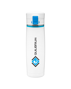 16 oz White Viper Vacuum Insulated Double Wall Tumbler