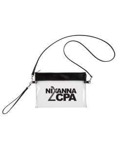 Game Day Clear Wristlet Pouch