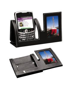 Imprinted Mobile Phone Holder w/Photo Frame