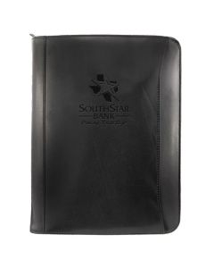 10 x 13 Atlantis Leather Portfolio_open_printed