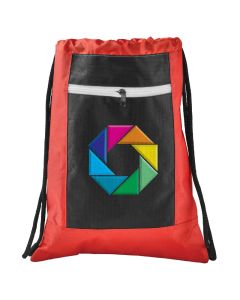 Zippered Ripstop Drawstring Sportspack