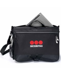 Imprinted Focus Computer Messenger Bag