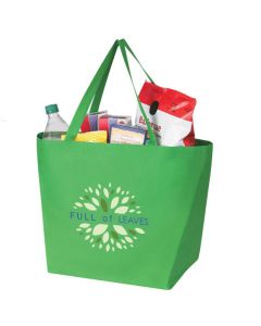 Imprintable Non-Woven Budget Shopper Tote Bag