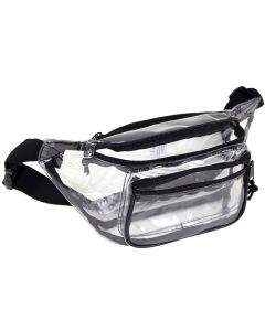 Clear 3 Pockets Fanny Pack