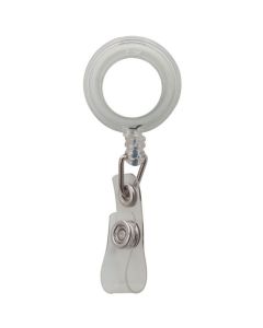 Crocodile Clip Design Retractable Badge Holder