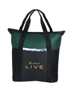 Custom Heavy Duty Zippered Business Tote Bag