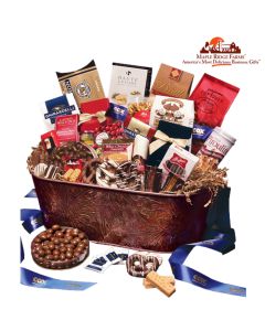 Custom Copper Gift Basket