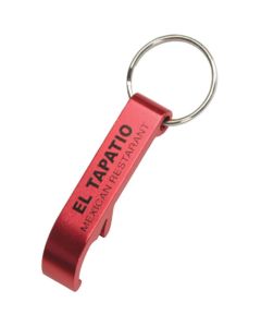 Custom Imprinted Metal Bottle Opener Keychain