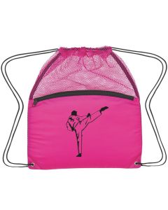 Custom Mesh Sports Pack with Zippered Pocket
