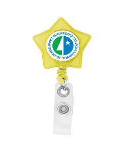 Custom Printed Star-Shaped Retractable