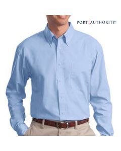 Custom Imprinted Value Poplin Dress Shirt