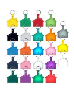 Customizable House Flexible Key Tag