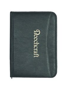 Custom Printed Zipper Padfolios_OPEN_PRINTED