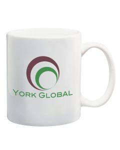 11 oz. White Ceramic Mug