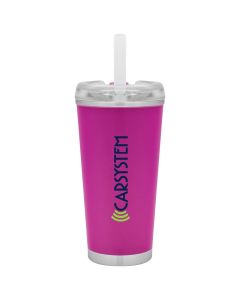 Brooklyn 16 oz. Double Wall 18/8 Stainless Steel Thermal Tumbler