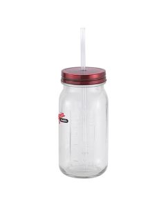 20 oz. Vintage Glass Single Wall Mason Jar