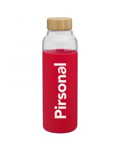 H2go Bali 18 oz. Single Wall Borosilicate Glass Bottle