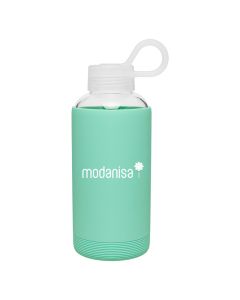 H2go Karma 16 oz. Single Wall Borosilicate Glass Bottle