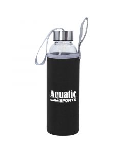 18 oz. Aqua Pure Glass Bottle
