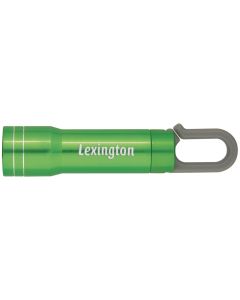 Mini Aluminum Flashlight with Carabiner