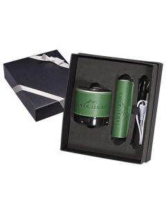 Tuscany Bluetooth Speaker and Cylinder Power Bank Gift Set