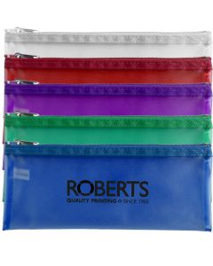 Custom Frosted Pencil Pouch
