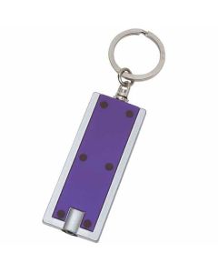Imprintable Rectangular LED Key Chain
