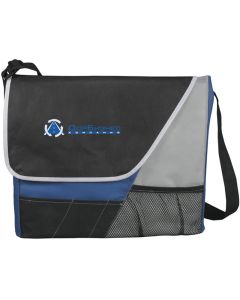 Imprinted Rhythm Messenger Bag