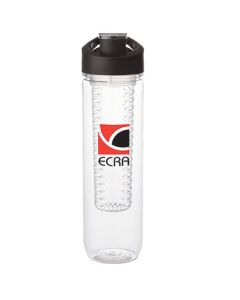 Custom 28 Oz. Infuser Tritan Bottle