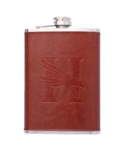 8 oz Leather Flask 