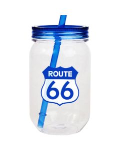 24 oz. Acrylic Mason Jar