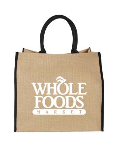 Monogrammed The Large Jute Tote