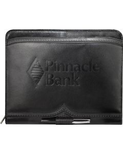 Wingtip Zippered Padfolio