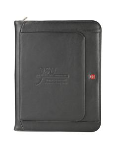Wenger Executive Leather Zippered Padfolio