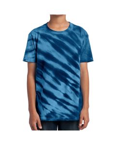 Port & Company - Youth Essential Tiger Stripe Tie-Dye Tee