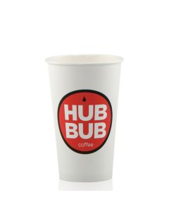 16 oz. White Paper Cups