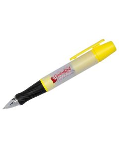 Highlighter Pen with Cleaning Cloth