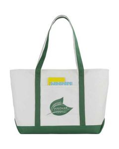 Premium Heavy Weight Cotton Zippered Boat Tote