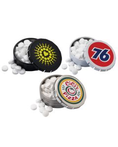 Printable Sugar-Free Mints in Small Push Tin