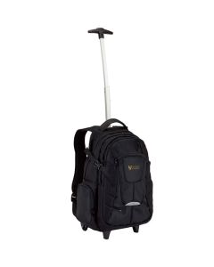 Printed Executive Rolling Backpack