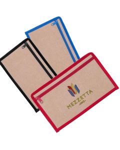 Printed Kraft Zipper Case