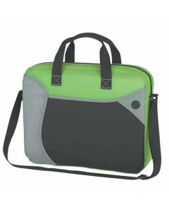 Printed Wave Briefcase/Messenger Bag