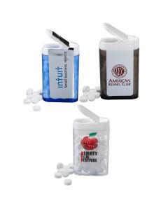 Promotional Sugar-Free Mints in Rectangle Flip Top Dispenser