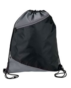 Promotional Zippered Drawstring Sport Bag