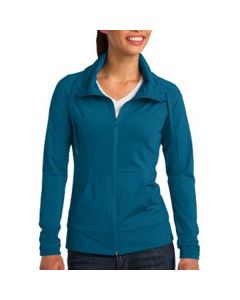 Sport-Tek Ladies Sport-Wick Stretch Full-Zip Jacket1