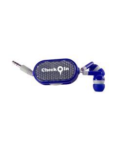 Clip-on Retractable Earbuds