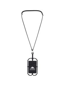 Silicone Lanyard with Phone Holder & Wallet