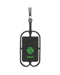 Silicone Lanyard and Cell Phone Holder
